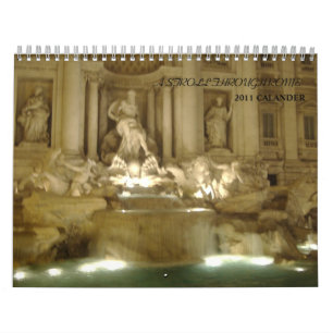Beautiful Rome 2011 Calender Calendar