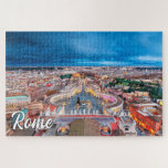 Beautiful Rome, Italy Jigsaw Puzzle<br><div class="desc">This unique jigsaw puzzle features a photograph overlooking Vatican City, in beautiful Rome, Italy. Please feel free to adjust all the available options as you wish.</div>