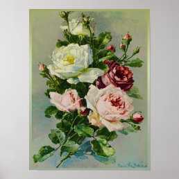 Beautiful Rose Bouquet by Catherine Klein Poster