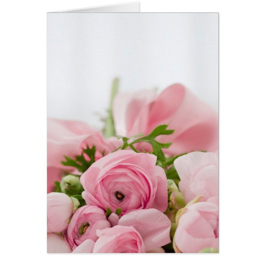 Beautiful Rose Bouquet Cards (Front)