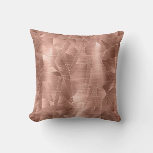 Beautiful Rose Gold Geometrical Pattern