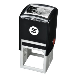 Beautiful rose self-inking stamp