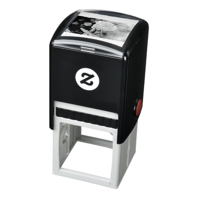 Beautiful rose self-inking stamp (Product)