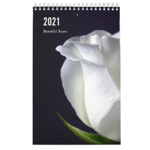 Beautiful Roses 2021 Floral Calendar