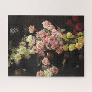Beautiful Roses (by Joseph DeCamp) Jigsaw Puzzle