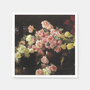 Beautiful Roses (by Joseph DeCamp) Napkins
