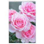 Beautiful roses calendar