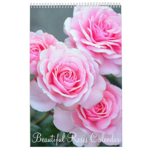 Beautiful roses calendar