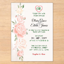 Beautiful Roses Floral Wedding