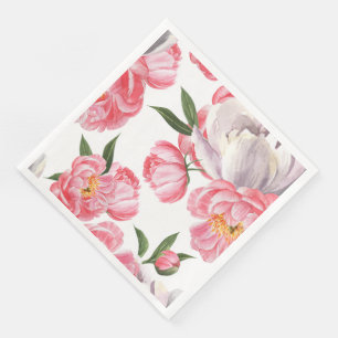 Beautiful Roses Paper Dinner Napkins