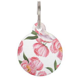 Beautiful Roses Pet ID Tag