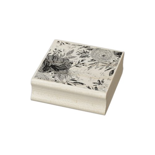 Beautiful Roses Rubber Stamp