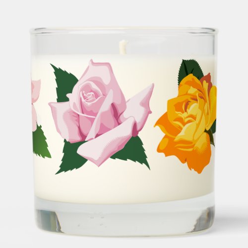 Beautiful Roses Scented Candle