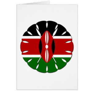 Beautiful Round Kenyan Motif: A National Symbol