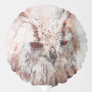 Beautiful Rust Accent Owl Balloon