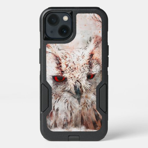 Beautiful Rust Accent Owl  Tote Bag iPhone 13 Case
