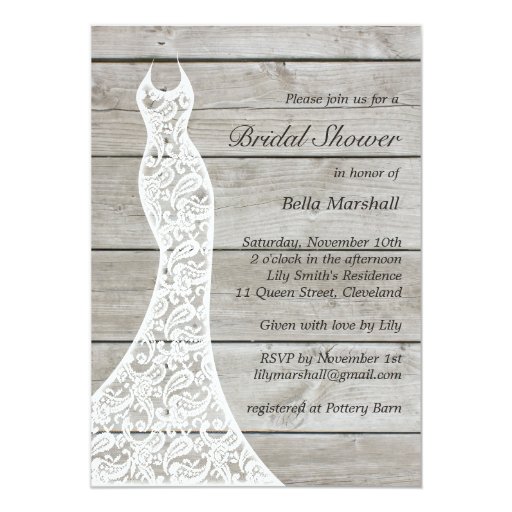 Gorgeous Bridal Shower Invitations 8