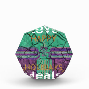 Beautiful rustic cracked mud love heals text art award