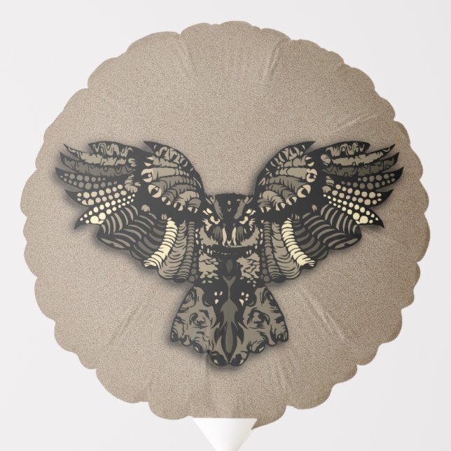 Beautiful Rustic Owl Balloon (Front)