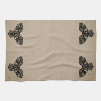 Beautiful Rustic Owl Kitchen Towel