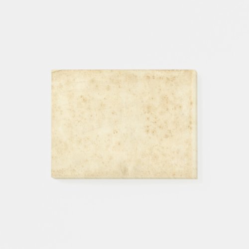 Beautiful Rustic Stained Antique Blank Old Paper Post_it Notes
