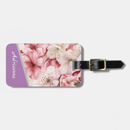 Beautiful Sakura Blossom  Luggage Tag