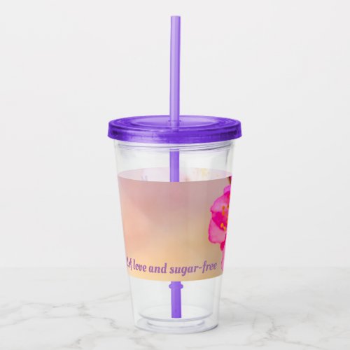 Beautiful Sakura Cherry Blossoms Acrylic Tumbler