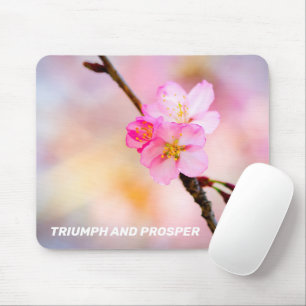 Beautiful Sakura Cherry Blossoms Mouse Pad