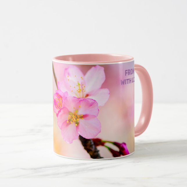 Beautiful Sakura Cherry Blossoms Mug (Front Right)