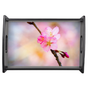 Beautiful Sakura Cherry Blossoms Serving Tray