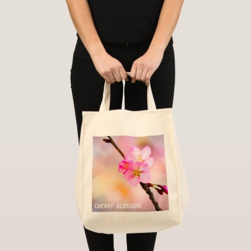 Beautiful Sakura Cherry Blossoms Tote Bag