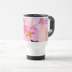 Beautiful Sakura Cherry Blossoms Travel Mug