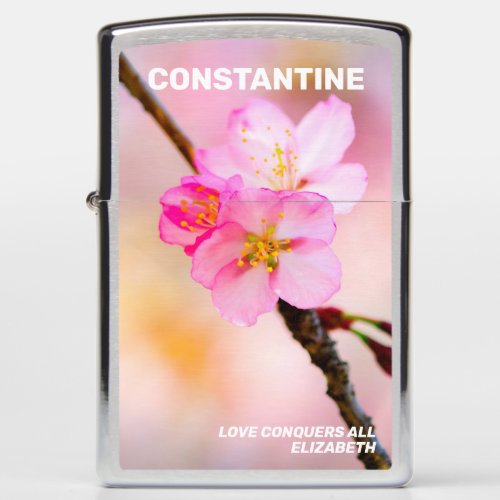 Beautiful Sakura Cherry Blossoms Zippo Lighter