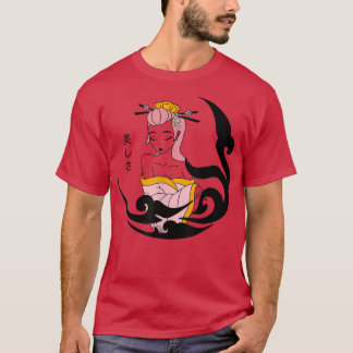 Beautiful Sakura Princess Japanese Style  T-Shirt