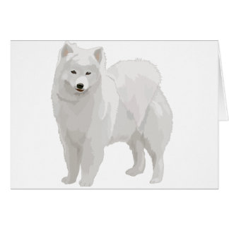 Beautiful Samoyed Cards