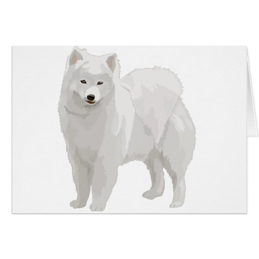 Beautiful Samoyed Cards (Front Horizontal)