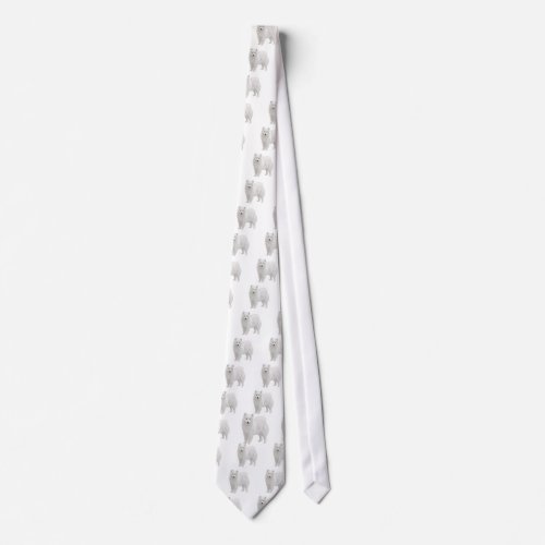 Beautiful Samoyed Neck Tie