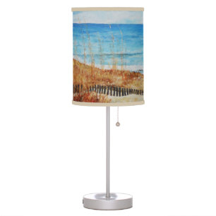 Beautiful Sand Dunes Beach Artwork on Lamps