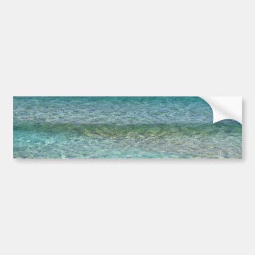 Beautiful Sandy Beach Bumper Sticker