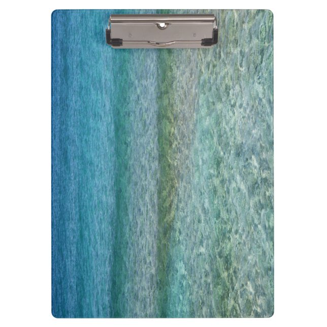 Beautiful Sandy Beach Clipboard (Front)