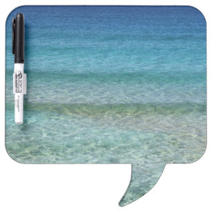 Beautiful Sandy Beach Dry Erase Board