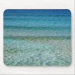 Beautiful Sandy Beach Mouse Pad<br><div class="desc">The design of this item features a photograph of a stunningly beautiful beach with soft sand and clear blue water. Bring back memories of exciting holidays and vacations,  or simply relax and let all your stress float away as you admire the beautiful scenery.</div>