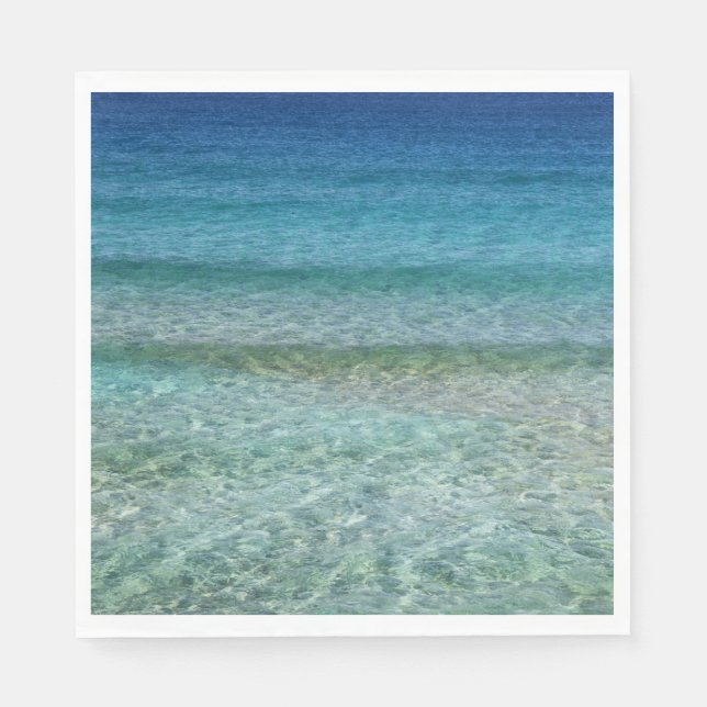 Beautiful Sandy Beach Napkins (Front)