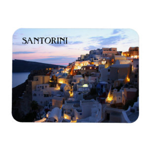 Beautiful Santorini Magnet