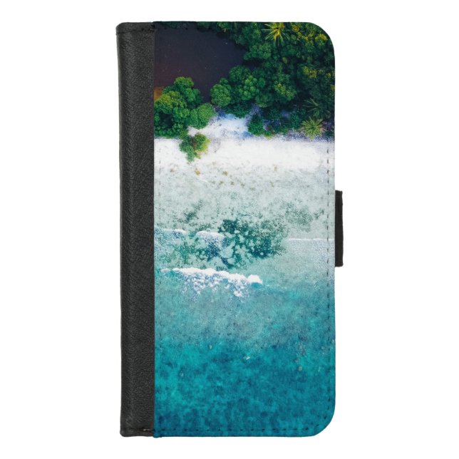 Beautiful Sea Animals iPhone Wallet Case (Front)