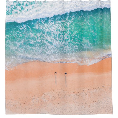 Beautiful Sea Beach Shower Curtain