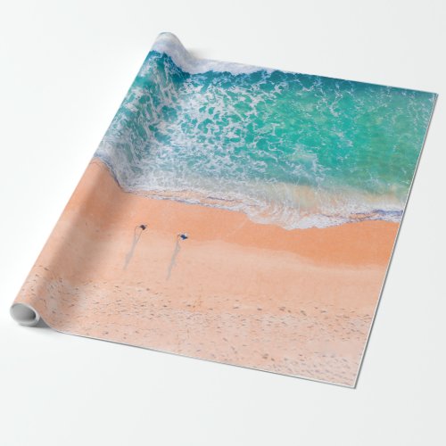 Beautiful Sea Beach Wrapping Paper