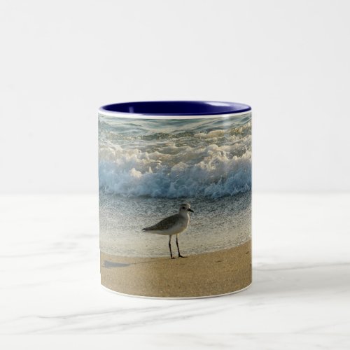 Beautiful Sea Bird at the Beach Mug