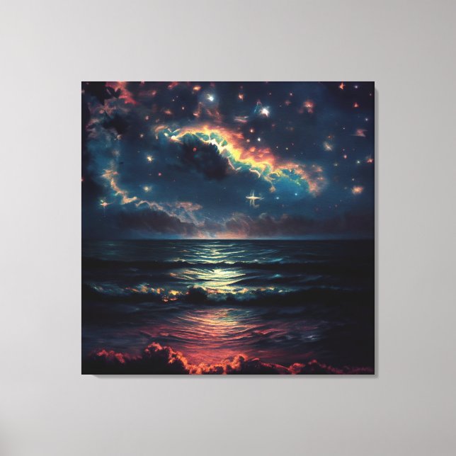 Beautiful Sea Canvas Art (Front)