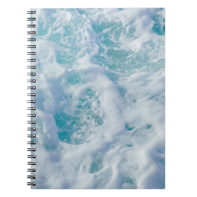 beautiful sea ​​foam notebook (Front)